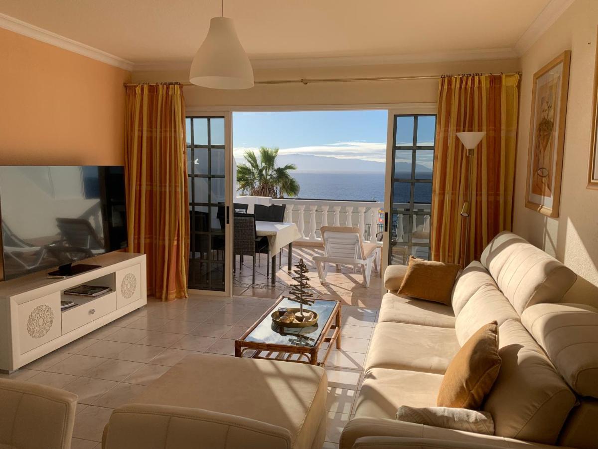 Ocean Pearl, Luxurioeses Haus, Meerblick, Grosse Sonnenterrasse, Teneriffa Sued, Los Gigantes, 600M Zum Strand, 200M Zum Ort, Ruhig Acantilado de los Gigantes Extérieur photo