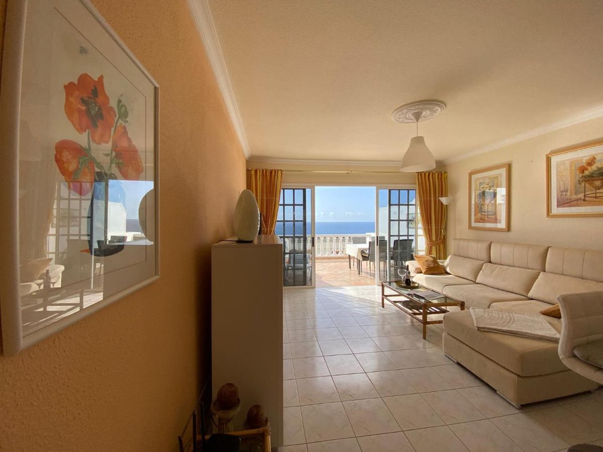 Ocean Pearl, Luxurioeses Haus, Meerblick, Grosse Sonnenterrasse, Teneriffa Sued, Los Gigantes, 600M Zum Strand, 200M Zum Ort, Ruhig Acantilado de los Gigantes Extérieur photo